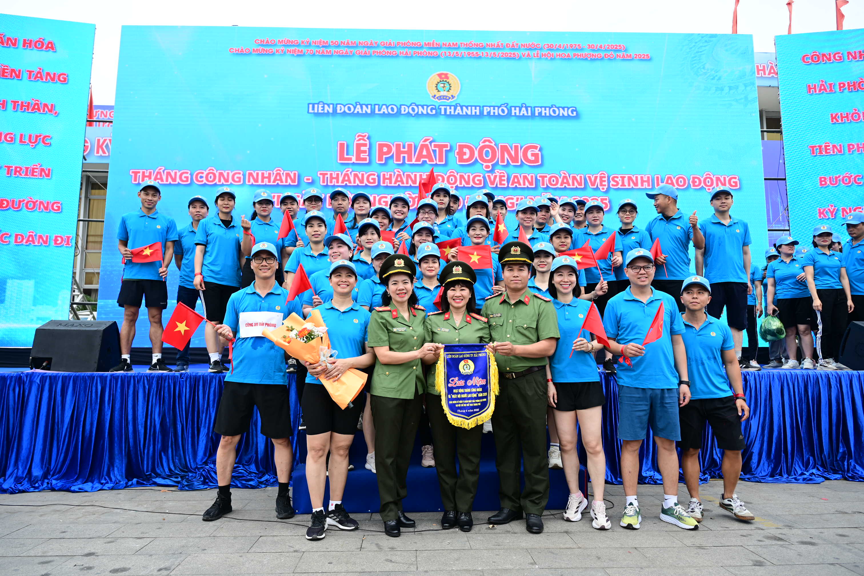 Phát động Tháng Công nhân Hải Phòng năm 2025 với chủ đề “Công nhân Hải Phòng khỏe – Tiên phong bước vào kỷ nguyên mới”